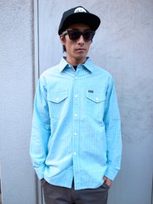 Other Photo1: BLUCO / CHAMBRAY WORK SHIRTS L/S / L/Sシャンブレーシャツ
