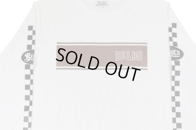 画像7: B.W.G / CHECKER FLAG L/S TEE