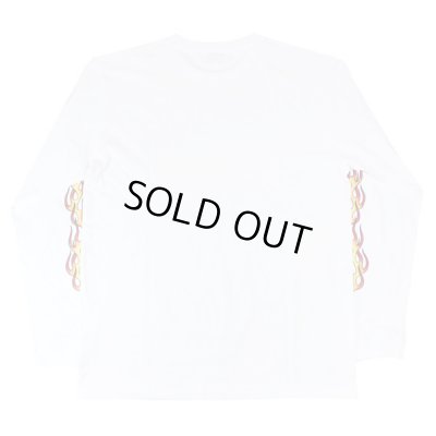 画像9: SALE!!B.W.G / FIRE PATTERN LONG SLEEVE TEE / パターンRED