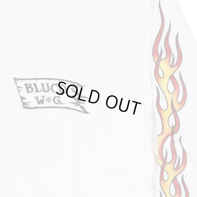 画像5: SALE!!B.W.G / FIRE PATTERN LONG SLEEVE TEE / パターンRED