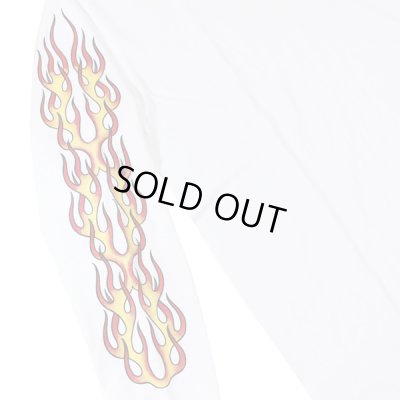 画像7: SALE!!B.W.G / FIRE PATTERN LONG SLEEVE TEE / パターンRED