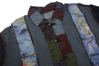 画像3: 30%OFF!!NADA. / Boro Shirts / S/Sシャツ