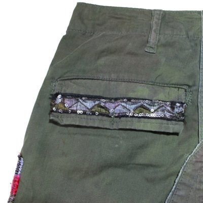 画像7: 30%OFF!!NADA. / カットオフB.D.Uパンツ 