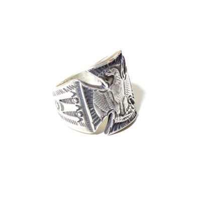画像3: B.W.G x CHOOKE / EAGLE IRONCROSS RING
