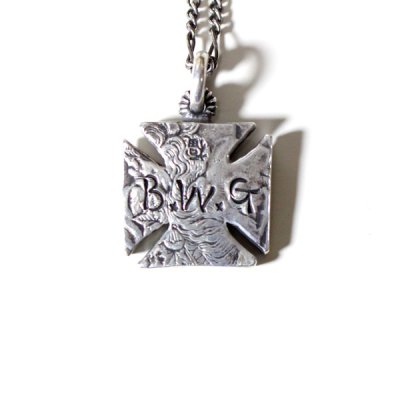 画像4: B.W.G x CHOOKE / EAGLE IRONCROSS NECKLACE