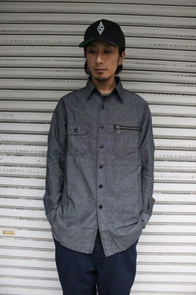 画像16: SALE!!B.W.G / CHAMBRAY SHIRTS / シャンブレーシャツ