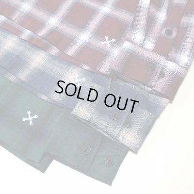 画像9: BLUCO / OMBRE CHECK SHIRTS / シャツ(全3色)