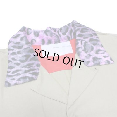 画像3: NADA. / Leopard collar open neck shirts