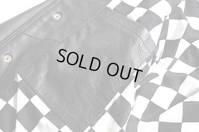 画像4: Mサイズ1点のみ‼B.W.G / SHEEP LEATHER COACH JACKET / レザージャケット