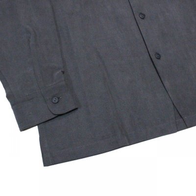 画像7: NADA. / Leopard collar open neck shirts (刺繍あり・なし) 