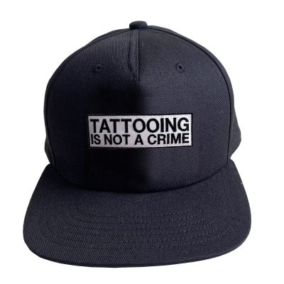 画像1: B.W.G / TATTOOING IS NOT A CRIME(ワッペン） / CAP(全4色）
