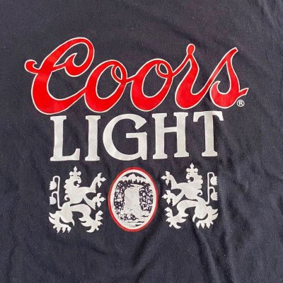 画像2: USED / COORS LIGHT/ Tシャツ