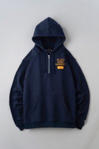 BLUCO / HEAVY PILE SWEAT HALF ZIP HOODIE-1165- / HOODIE(全3色）