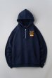 画像1: BLUCO / HEAVY PILE SWEAT HALF ZIP HOODIE-1165- / HOODIE(全3色） (1)