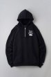 画像2: BLUCO / HEAVY PILE SWEAT HALF ZIP HOODIE-1165- / HOODIE(全3色） (2)