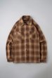 画像1: BLUCO / OMBRE CHECK FLANNEL SHIRTS / 長袖シャツ(全3色) (1)