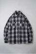 画像4: BLUCO / OMBRE CHECK FLANNEL SHIRTS / 長袖シャツ(全3色)