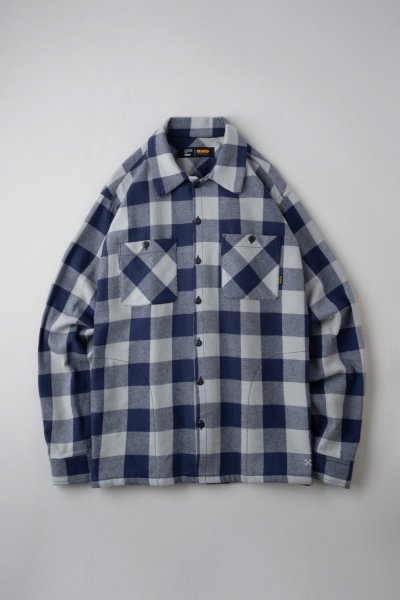 画像2: BLUCO / BUFFALO CHECK FLANNEL SHIRTS / 長袖シャツ(全3色)