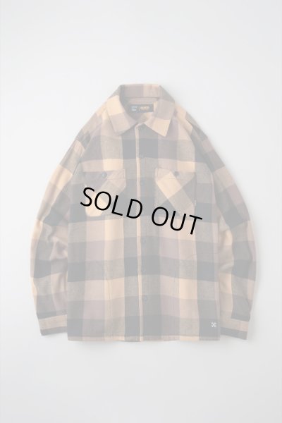 画像1: BLUCO / BUFFALO CHECK FLANNEL SHIRTS / 長袖シャツ(全3色)