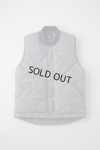 画像2: BLUCO / RIB COLLAR QUILTING VEST / ベスト(全3色）