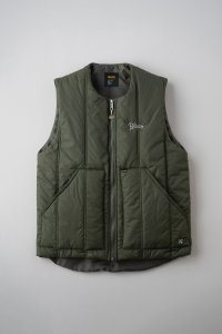 BLUCO / CREW NECK QUILTING VEST / ベスト(全3色）