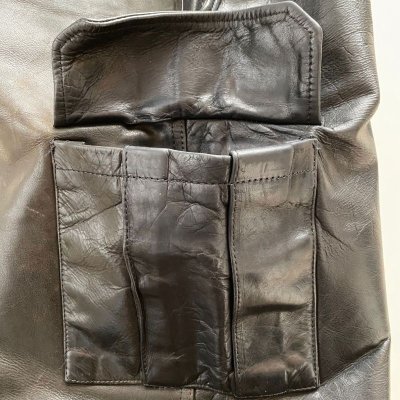 画像4: USED / LEATHER SHORTS  / PANTS