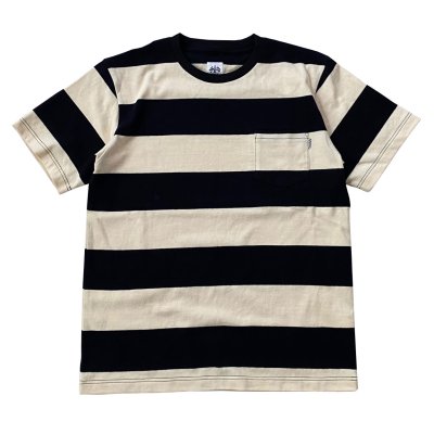画像1: B.W.G /  BORDER T-SHIRTS / Tシャツ(全2色)