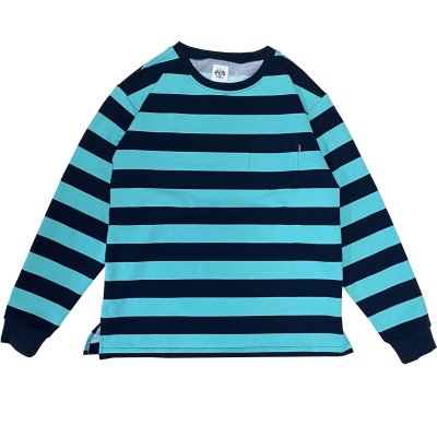 画像8: B.W.G / BORDER L/S POCKET / カットソー(全2色)