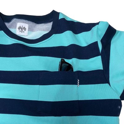画像10: B.W.G / BORDER L/S POCKET / カットソー(全2色)