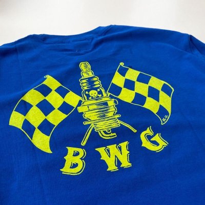 画像9: B.W.G / CHECKER SPARK / L/S Tシャツ(全3色)