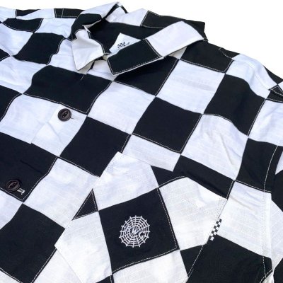 画像8: B.W.G / PATCHWORK SHIRTS  /  半袖シャツ(限定50枚)