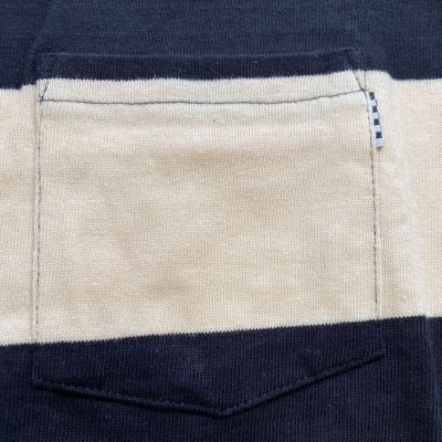 画像8: B.W.G /  BORDER T-SHIRTS / Tシャツ(KINARI X BLACK)