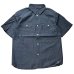 画像3: BLUCO / CHABRAY WORK SHIRTS/  半袖シャツ(全3色)