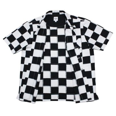 画像9: B.W.G / PATCHWORK SHIRTS  /  半袖シャツ(限定50枚)