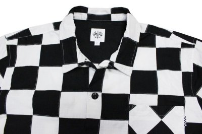 画像6: B.W.G / PATCHWORK SHIRTS  /  半袖シャツ(限定50枚)