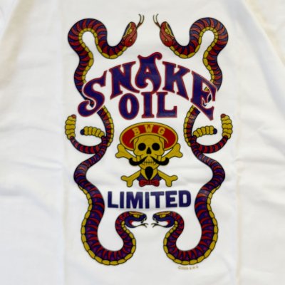 画像2: B.W.G/ SNAKE OIL / Tシャツ(全2色）