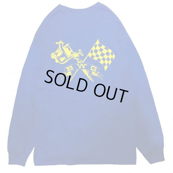 画像6: B.W.G / CHECKER INK / L/S Tシャツ(全3色) (6)