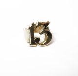 画像: B.W.G / HATCHET Collabo "13" PINKY RING  / リング 