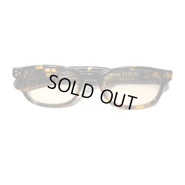 画像3: べっ甲フレーム1点のみ再入荷！B.W.G / Mr.Brownstone / サングラス（ガラス調光レンズ） (3)