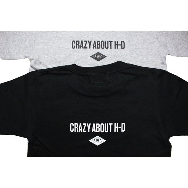 画像8: 30%OFF!!B.W.G / CRAZY ABOUT H-D / KIDSTシャツ(KIDS) (8)