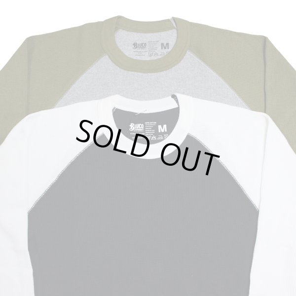 画像5: BLUCO/ 2PACK THERMAL SHIRTS -Raglan Sleeve- / サーマルセット（全2組） (5)