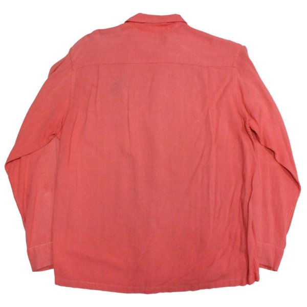 画像3: USED / 50's〜 RAYON SHIRTS / L/S シャツ (3)