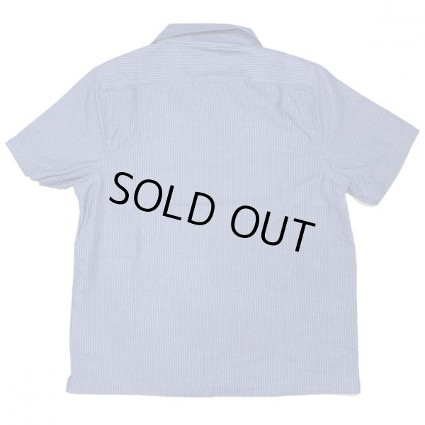 画像5: BLUCO / WORK SHIRTS S/S -C.Stripe- / S/Sシャツ(2色) (5)