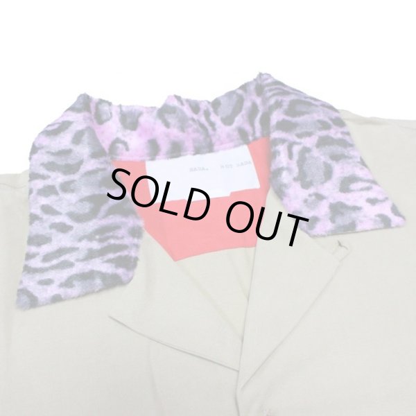 画像3: NADA. / Leopard collar open neck shirts (3)