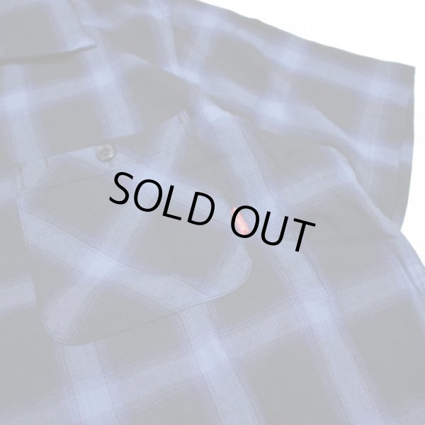 画像7: BLUCO / WORK SHIRTS S/S -ombre check-(全3色) (7)