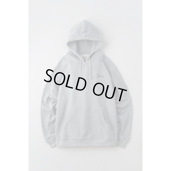 画像1: BLUCO / HEAVY PILE SWEAT HALF ZIP HOODIE-EMB- / HOODIE(全3色） (1)