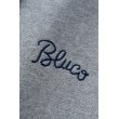 画像6: BLUCO / HEAVY PILE SWEAT HALF ZIP HOODIE-EMB- / HOODIE(全3色） (6)