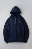 画像5: BLUCO / HEAVY PILE SWEAT HALF ZIP HOODIE-EMB- / HOODIE(全3色） (5)