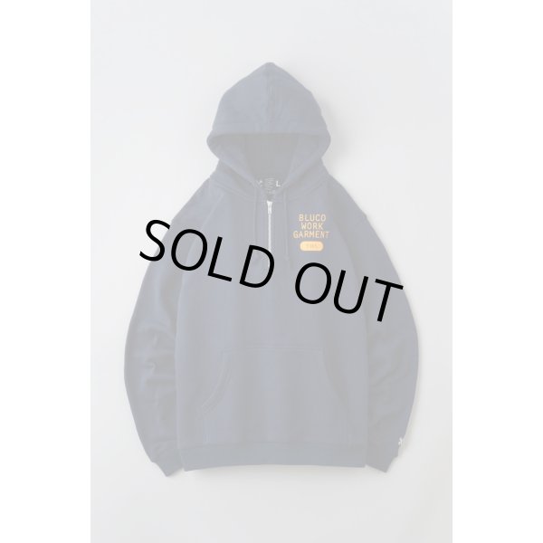 画像1: BLUCO / HEAVY PILE SWEAT HALF ZIP HOODIE-1165- / HOODIE(全3色） (1)