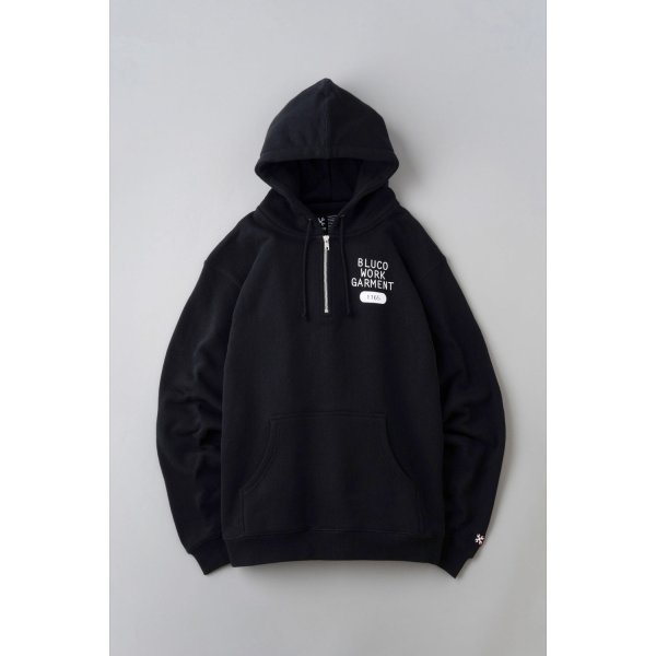 画像2: BLUCO / HEAVY PILE SWEAT HALF ZIP HOODIE-1165- / HOODIE(全3色） (2)